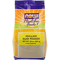 Подорожник ( Psyllium Husk ), Now Foods, 680 гр.