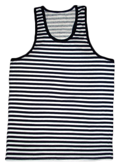 Майка тельняшка чоловіча, 100% бавовна, кулір, р.р.44-60.