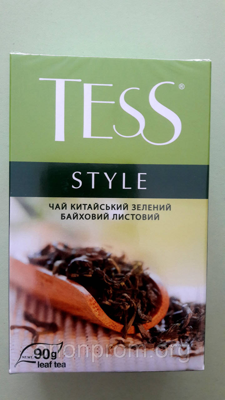 Чай Tess Style 90 г зелений