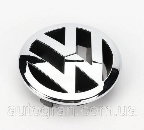 Емблема решітки радіатора VW Volkswagen Touareg 2007-2010 13см