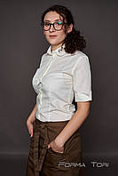 Блузка бежева