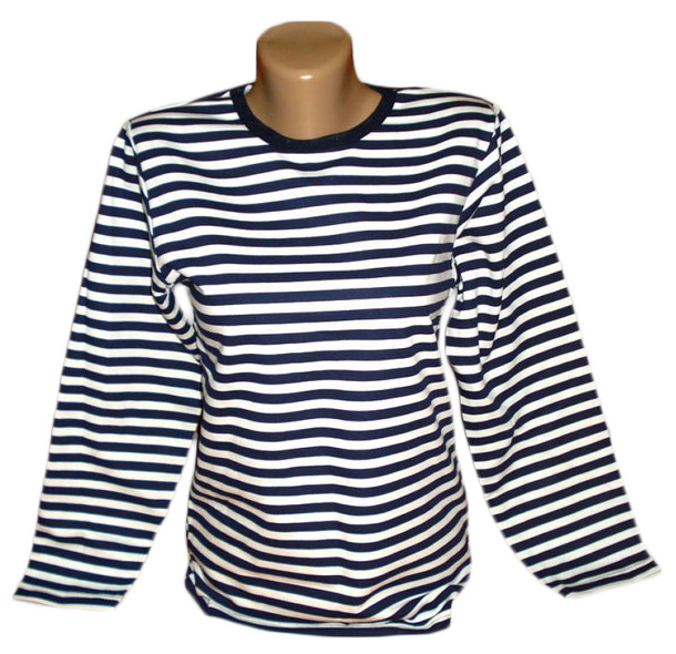 Тельняшка чоловіча тепла трикотажна 03073 бавовна начос