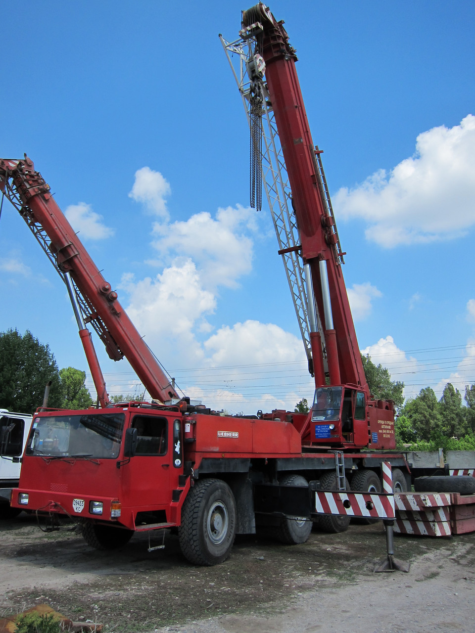 Оренда мобільного крана Liebherr LTM 1120 (в/п 120т) - фото 1 - id-p745867429