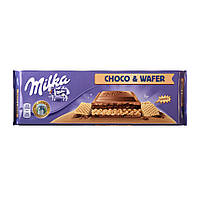 Молочний шоколад Milka Choco s Wafer 300g (Швейцарія)