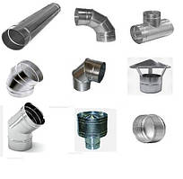 Повітропроводи з поцинкованої сталі