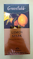 Чай Greenfield Lemon Spark 25 пакетів чорний, фото 2
