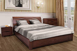 Ліжко MІКС-Мебель Марія 160*200 на підіймальній рамі темний горіх