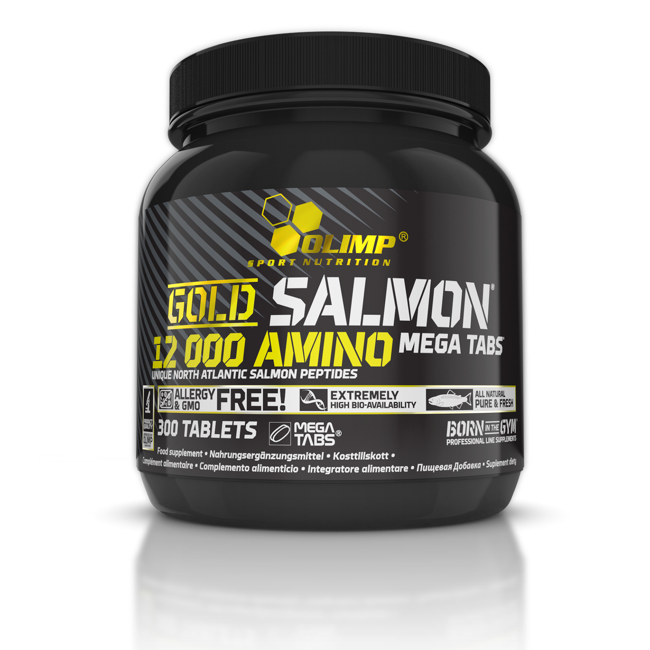 Амінокислоти Olimp Gold Salmon 12000 mega Amino tabs 300 tabs