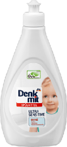 Засіб рідкий для миття посуду Denkmit Spulmittel Ultra Sensitive 500 мл.