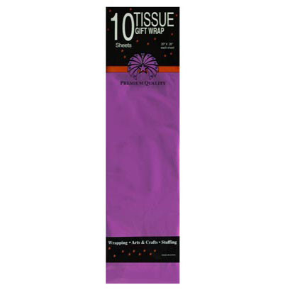 Папір тіш`ю фіолетовий 50*66 см,10 аркушів, WB, фото 1