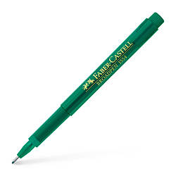 Капілярна ручка Faber-Castell BROADPEN 1554 зелений, 0,8 мм, 155467
