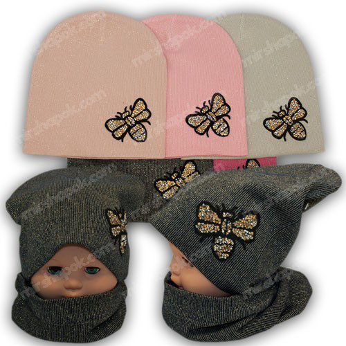 Шапка c хомутом детская польша, р. 48-50, фото 1