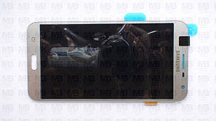 Дисплей з сенсором Samsung J701 Galaxy J7 Neo сріблястий/silver, GH97-20904C, фото 2