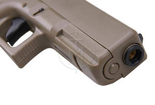 Електропістолет GLOCK 18C CM.030 (без АКБ) - TAN (для страйкболу), фото 2