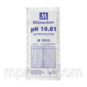 Калібрувальний розчин M10010B pH 10.01 MILWAUKEE 20мл,США