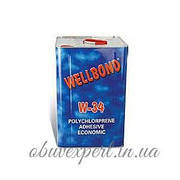 Клей поліхлоропреновий (наїріт) Wellbond W-34 15 л