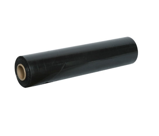 Стрейч плівка 20 мкм - 500 мм × 1,7 кг - чорний / 230 м / XL