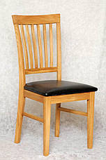 Стілець обідній дерев'яний з оббивкою Райнес GOOD WOOD Руськополянський Меблевий Комбінат Явір, фото 2