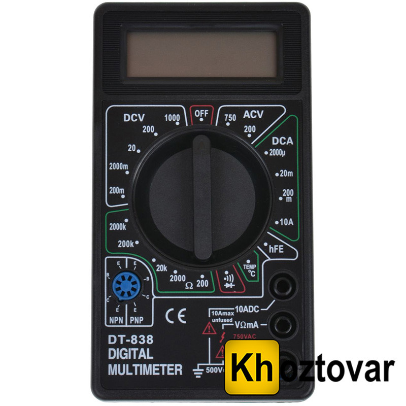Тестер DT-838 Multimeter, фото 1