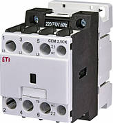 Контактор CEM 2,5CK.01 (2,5 кВАр, 400-440V). 2,5kvar