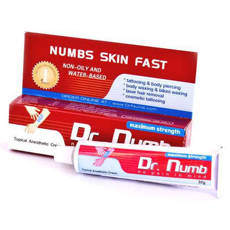 Первинна анестезія Крем для перманентного макіяжу Dr. Numb, 30 г, фото 2