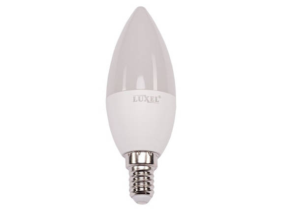 Светодиодная лампа Luxel C35 7W 220V E14 (040-H 7W), фото 1