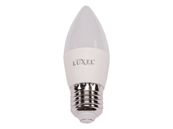Світлодіодна лампа Luxel C35 4W 220V E27(ECO 043-NE 4W), фото 1