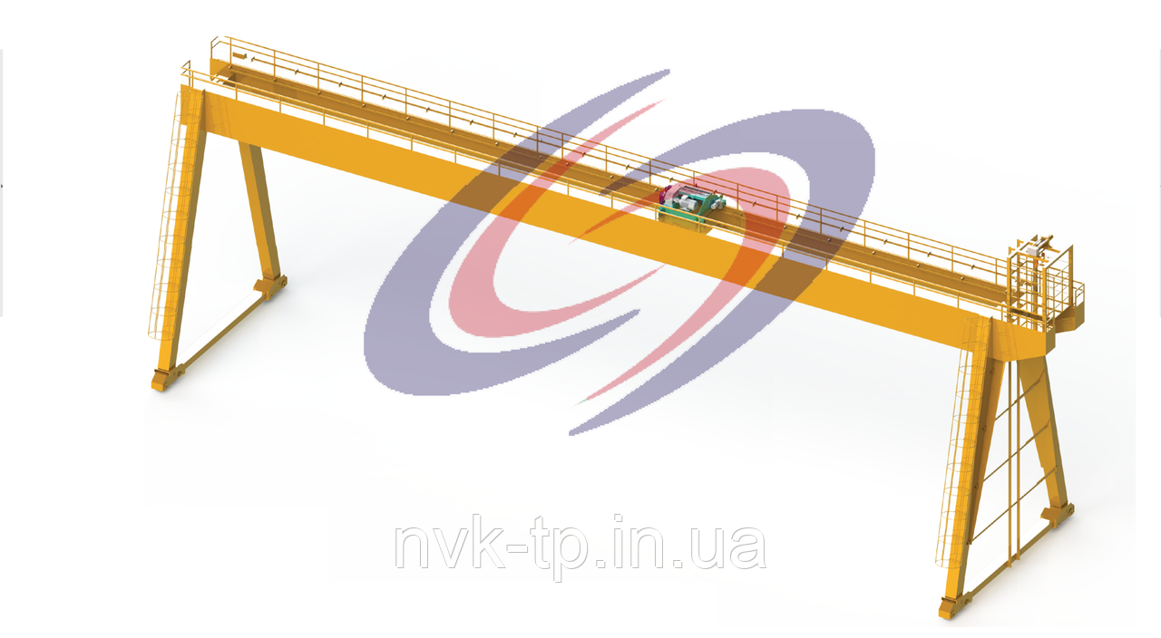 Кран козловий в/п від 2т до 50т