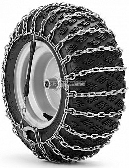 Ланцюги (пара) Husqvarna на колеса райдерів 400 AWD-серії; 18x7.5-8, 195/65-8