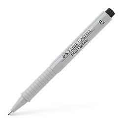 Ручка капілярна для графічних робіт Faber-Castell Ecco Pigment, діаметр 0,7 мм, колір чорний, 166799