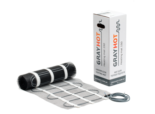 Мат для теплої підлоги (під плитку) GrayHot 273 Вт (1,9 м2), фото 1