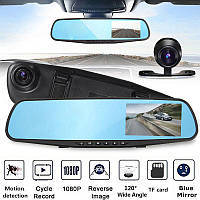Видеорегистратор Зеркало на 2 камеры Car DVR Mirror L9000 Full HD 1080P