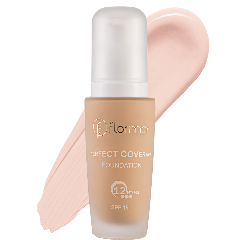 Тональна основа Flormar PERFECT COVERAGE FOUNDATION 107 Natural Ivory 30 мл (2742307)