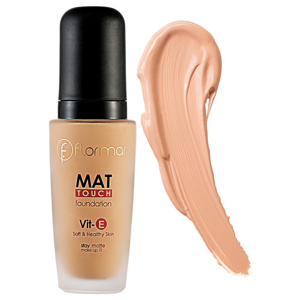 Тональна основа Flormar MAT TOUCH M314 Light Beige 30 мл (2742254)