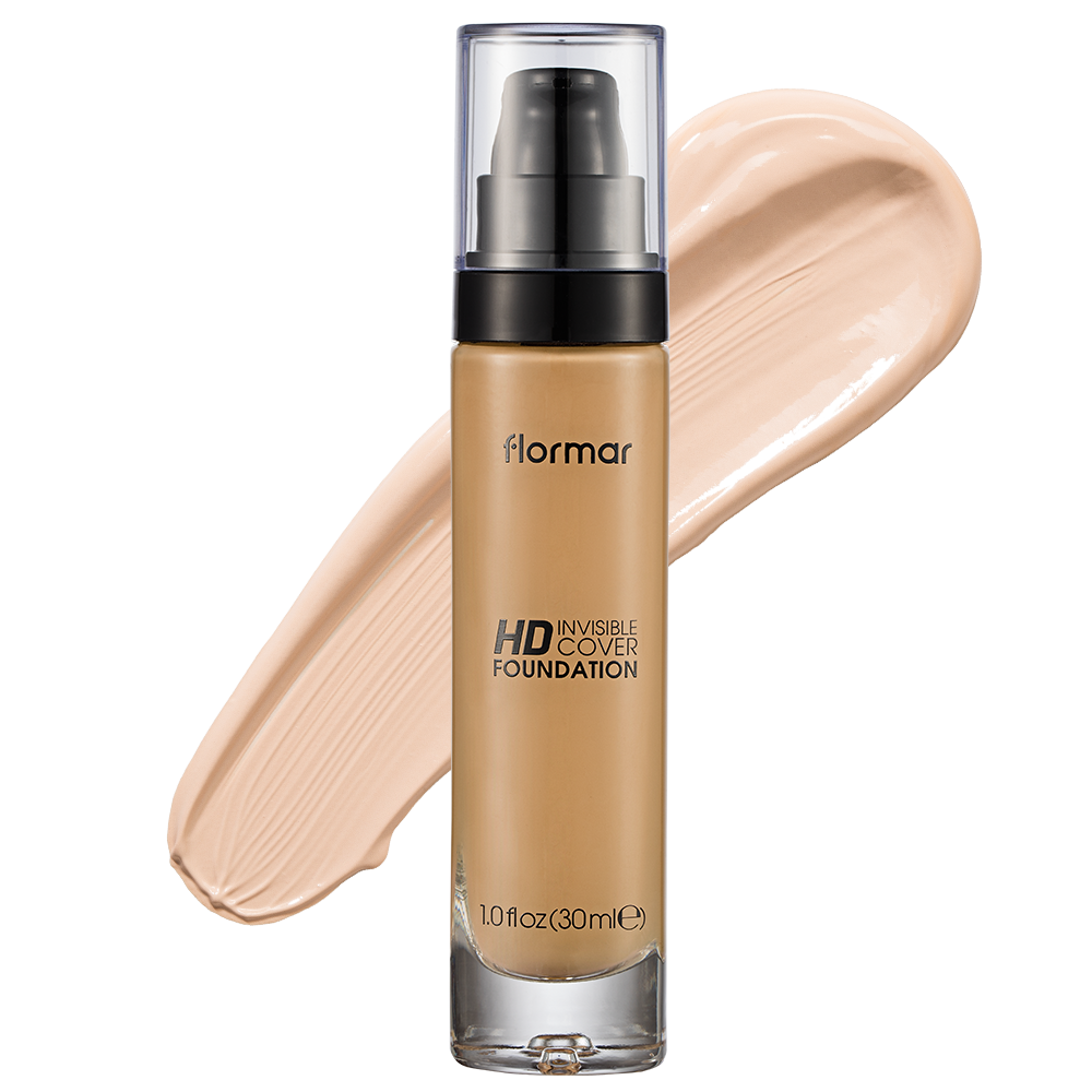 Тональний крем Flormar INVISIBLE COVER 100 Medium Beige 30 мл (2742406)