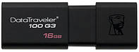 USB флешка Kingston DataTraveler DT 100 G3 16 GB USB 3.1 Black 02063 USB флешка Kingston DataTraveler DT 100 G3 16 GB USB 3.1 Black
