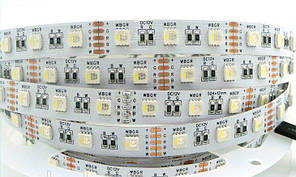 Світлодіодна стрічка SMD 5050 RGBW 60 LED/m IP20. 4 в 1