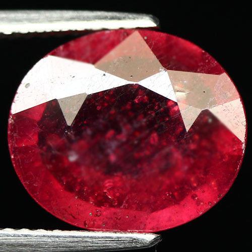 6.45 кт. Природний рубін овал