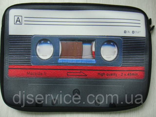 Сумка для ноутбука DJ з зображенням Retro касети, фото 1