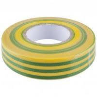 Ізоляційна стрічка 0,13х15 мм жовто-зелена 10 метрів ІЕК