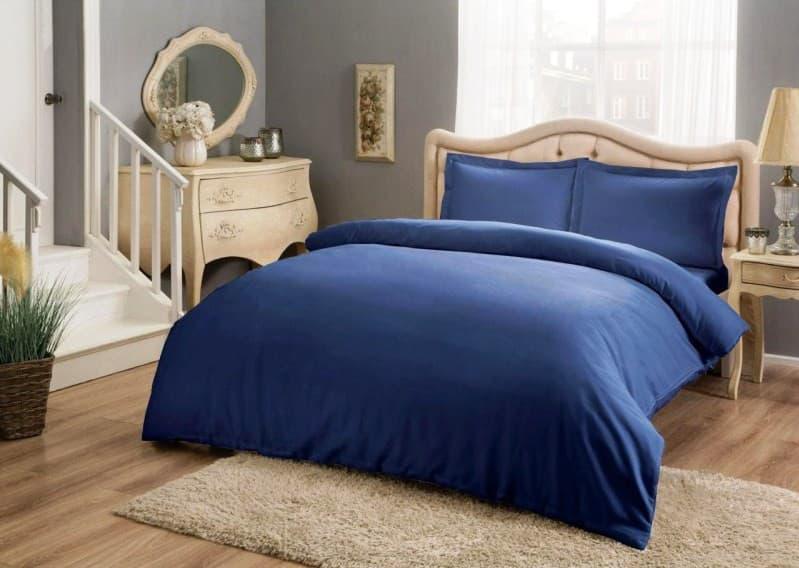 Постільна білизна TAC Saten Basic saks двоспальний - євро