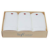 Набор полотенец Soft Cotton SOFT LOVE 3 штуки 30*50