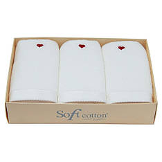 Набір рушників Soft Cotton SOFT LOVE 3 штуки 30*50