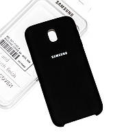 Silicone Case Premium на Samsung J7 2017 / J730 Black