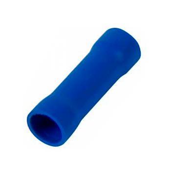 Гільза з'єднувальна ізольована e.splice.stand.bv.1.blue 0,5-1,5 кв. мм, синя