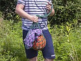 Авоська - Сумка на плече - Спортивна сумка - Пляжна сумка - Бавовняна сумка, фото 3