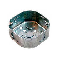 Коробка розпаячна e.industrial.pipe.db.octa для труб, металева восьмикутна, товщина стінки 1,5 мм