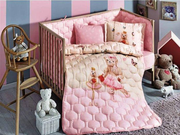 Набір в ліжечко TAC Uyku seti Disney Balerina дитяче, фото 2
