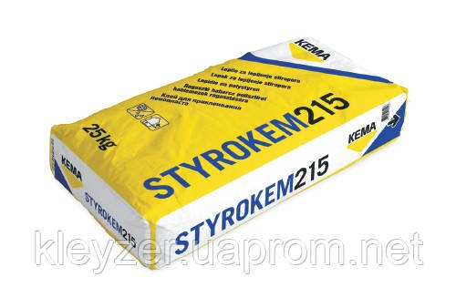 Клей для пінополістиролу Styrokem 215