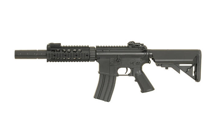 Карабін M4 CQB with silencer ABS CM.513 – Black [CYMA], фото 1